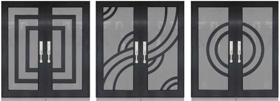 impact-windows-365-hurricane-impact-custom-door-designs-decorative-personalized-double-door-bronze-frame-miami-1