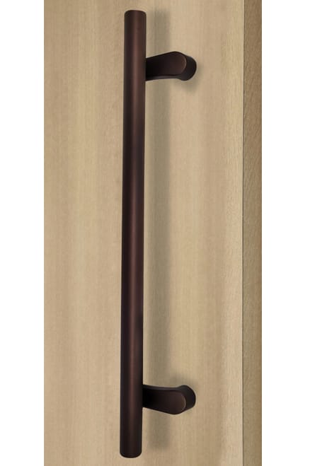 Impact-windows-365-PostMount-Offset-Pull-Handle-Back-to-Back-Bronze-Powder-Coated-Finish-316-Exterior-Grade-Stainless-Steel-Alloy